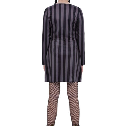 Wednesday Kostuum Zwart Meisje Gothic van Smiffys koop je bij Partywinkel