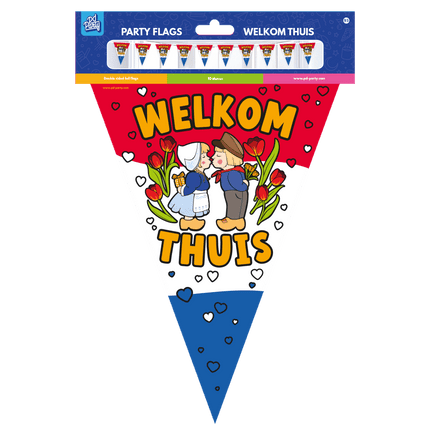 Welkom Thuis Slinger 10m - Partywinkel - 8716764244087