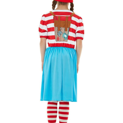 Where's Wally? Wenda Deluxe Kostuum van Smiffys koop je bij Partywinkel