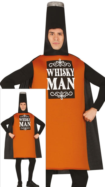 Whiskey Fles Kostuum - Partywinkel - 8434077860199
