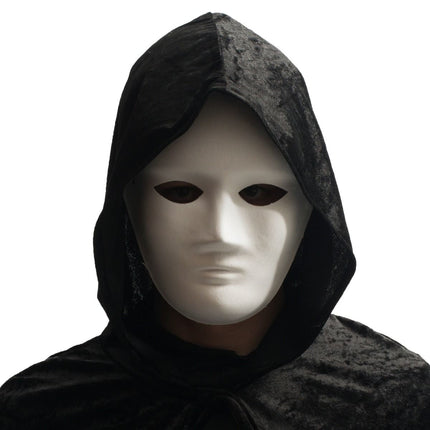 Wit Masker Diy van Partychimp koop je bij Partywinkel