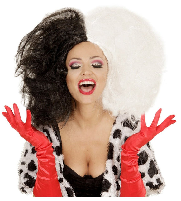 Wit Zwarte Pruik van Widmann koop je bij Partywinkel