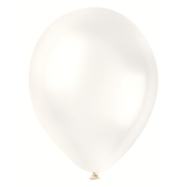 Witte Ballonnen 30cm 50st van Unique koop je bij Partywinkel