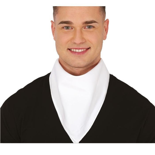 Witte Bandana 54cm - Partywinkel - 8434077270295