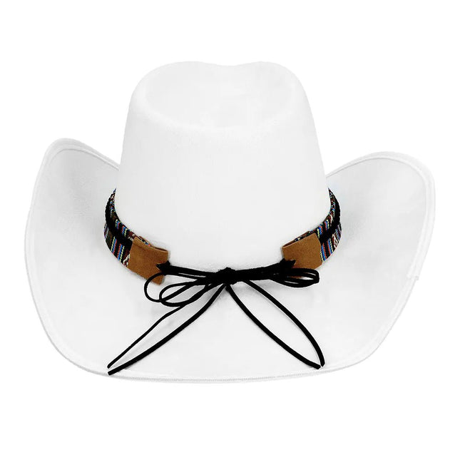 Witte Cowboy Hoed Luxe van Boland koop je bij Partywinkel