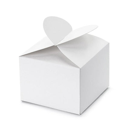 Witte Geschenkdoosjes 6cm 10st - Partywinkel - 5904555045934