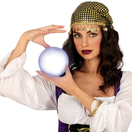 Witte Glazenbol 12cm - Partywinkel - 8434077249284