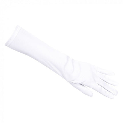 Witte Handschoenen Lang - Partywinkel - 8712026030917