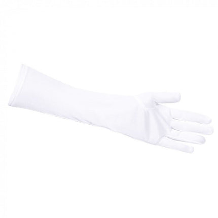 Witte Handschoenen Lang - Partywinkel - 8712026030917