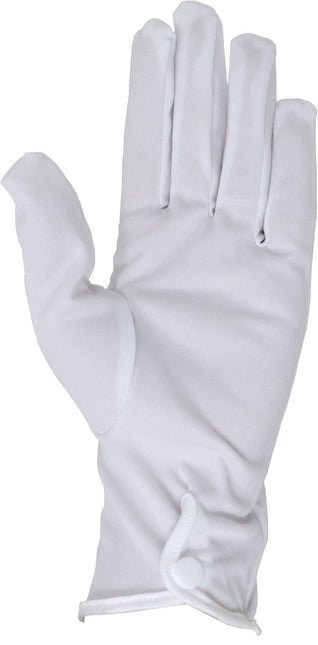 Witte Handschoenen Polyester 24cm van Fiestas Guirca koop je bij Partywinkel