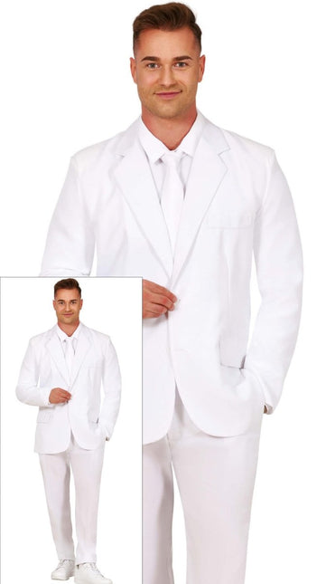 Witte Kostuum Heren - Partywinkel - 8434077863015