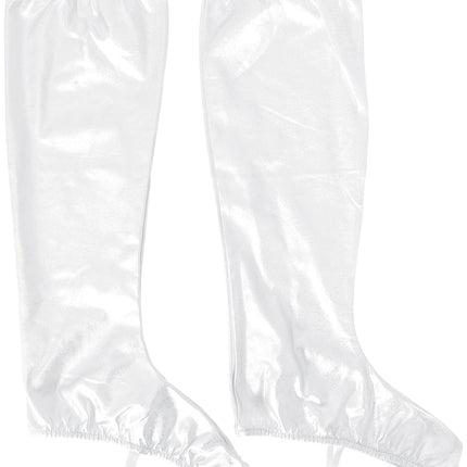 Witte Laarskappen 45cm - Partywinkel - 8434077270882