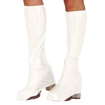 Witte Laarskappen 45cm - Partywinkel - 8434077270882