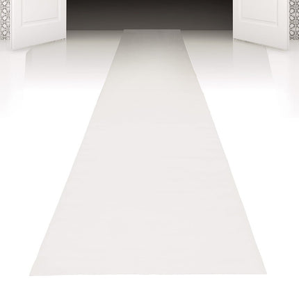 Witte Loper 60cm 4,5m van Boland koop je bij Partywinkel