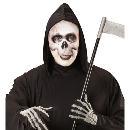 Witte Masker Schedel van Widmann koop je bij Partywinkel