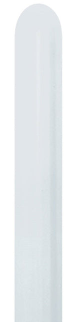 Witte Modellleerballonnen 7,6Cm Dik 1,52m 50st van Sempertex koop je bij Partywinkel