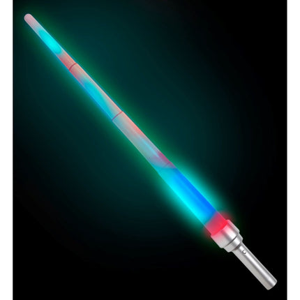 Witte Nep Zwaard Met Licht 90cm van Widmann koop je bij Partywinkel