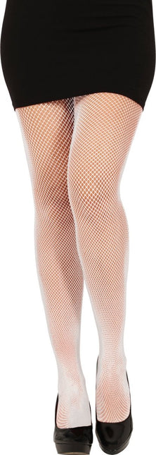 Witte Panty Visnet - Partywinkel - 8434077270585