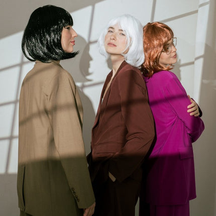 Witte Pruik Cleopatra van Partydeco koop je bij Partywinkel