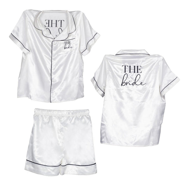 Witte Pyjama The Bride van Ginger Ray koop je bij Partywinkel