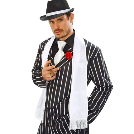 Witte Sjaal Satijn van Widmann koop je bij Partywinkel