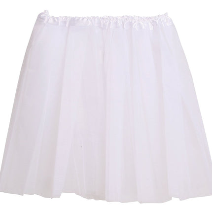 Witte Tutu 40cm van Fiestas Guirca koop je bij Partywinkel