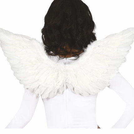 Witte Vleugels 62cm van Fiestas Guirca koop je bij Partywinkel