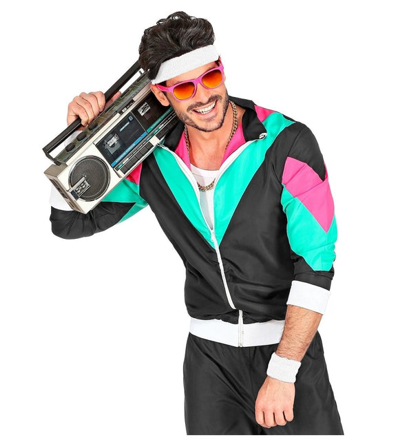 Witte Zweetbandjes 2 delig van Widmann koop je bij Partywinkel