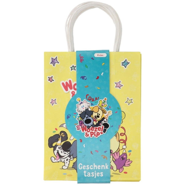 Woezel En Pip Uitdeeltasjes 20cm 6st van Folat koop je bij Partywinkel