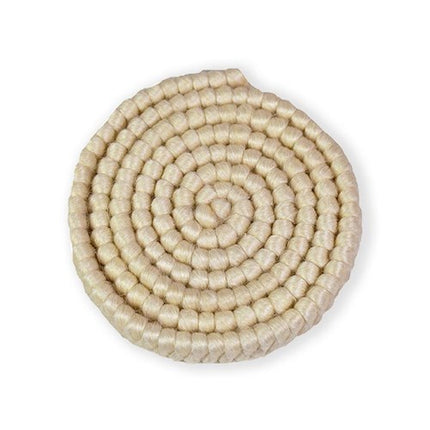 Wełniana krepa biała (100 cm)