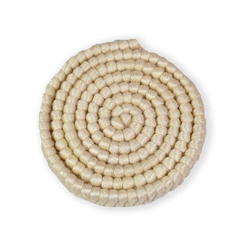 Wełniana krepa biała (100 cm)