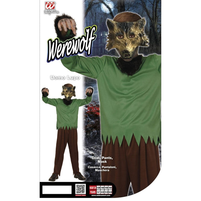 Wolf Kostuum Groen Kind van Widmann koop je bij Partywinkel