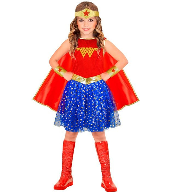 Wonder Girl Rood Blauw van Widmann koop je bij Partywinkel