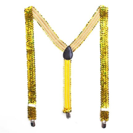 Złote szelki 2,5 cm