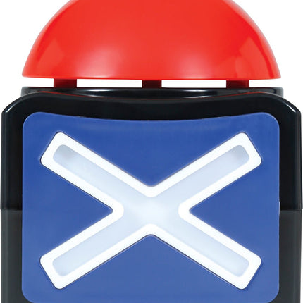 X Button Met Licht En Geluid 10cm - Partywinkel - 8434077315392