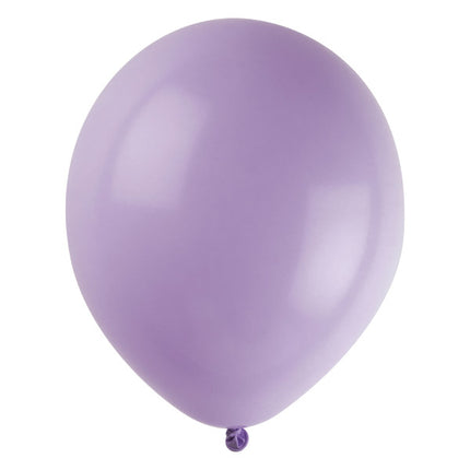 Balony w kolorze lawendowym, 30 cm, 50 szt.