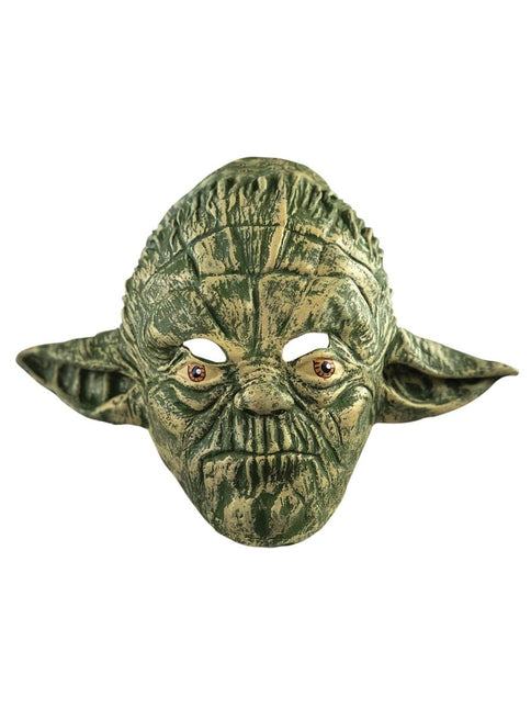 Yoda Masker Latex van Rubies koop je bij Partywinkel