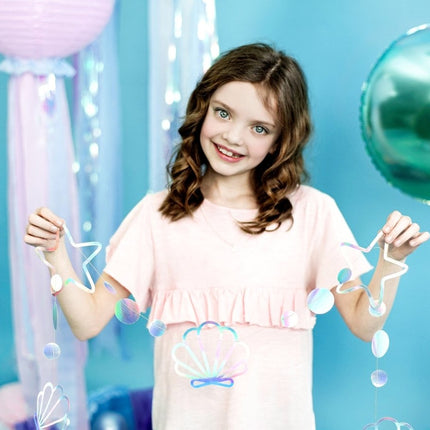 Zeemeermin Slingers 1,65m van Partydeco koop je bij Partywinkel