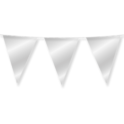 Zilver Slinger Metallic 10m van Paper Dreams koop je bij Partywinkel