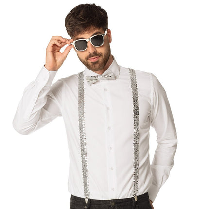 Zilveren Accessoireset 3 delig van Boland koop je bij Partywinkel