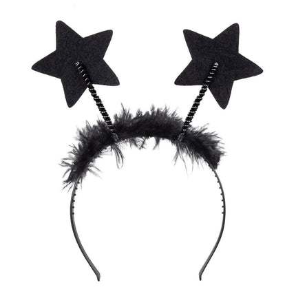 Zilveren Haarband Sterren van Boland koop je bij Partywinkel