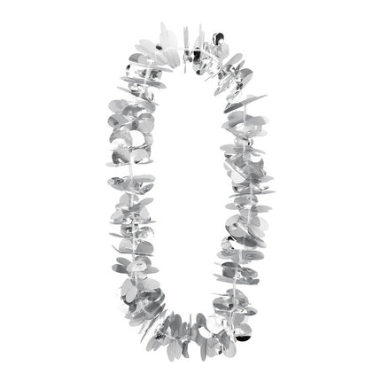 Zilveren Hawaii Krans van Boland koop je bij Partywinkel