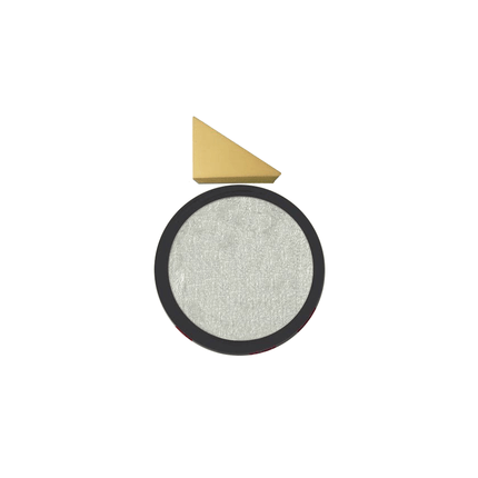 Zilveren Schmink met Spons 9gr van Fiestas Guirca koop je bij Partywinkel