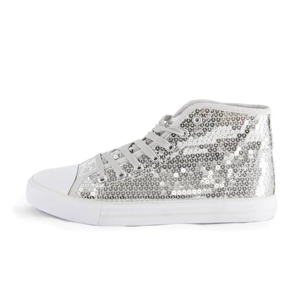 Zilveren Schoenen Glitters van VDV Benefit koop je bij Partywinkel