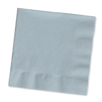 Zilveren Servetten 3 - Laags 33cm 50st van Creative Converting koop je bij Partywinkel