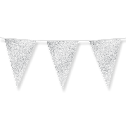 Zilveren Slinger Glitter 6m van Paper Dreams koop je bij Partywinkel
