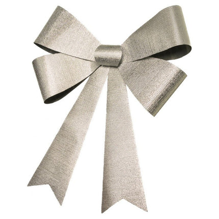 Zilveren Strik Groot 86cm van CHAKS koop je bij Partywinkel