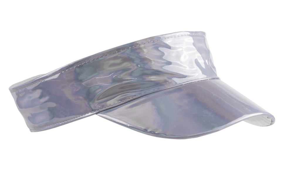 Zilveren Zonneklep Metallic van Wilbers & Wilbers koop je bij Partywinkel