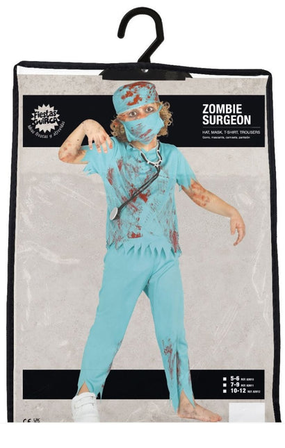 Zombie Halloween Kostuum Kind chirurg van Fiestas Guirca koop je bij Partywinkel