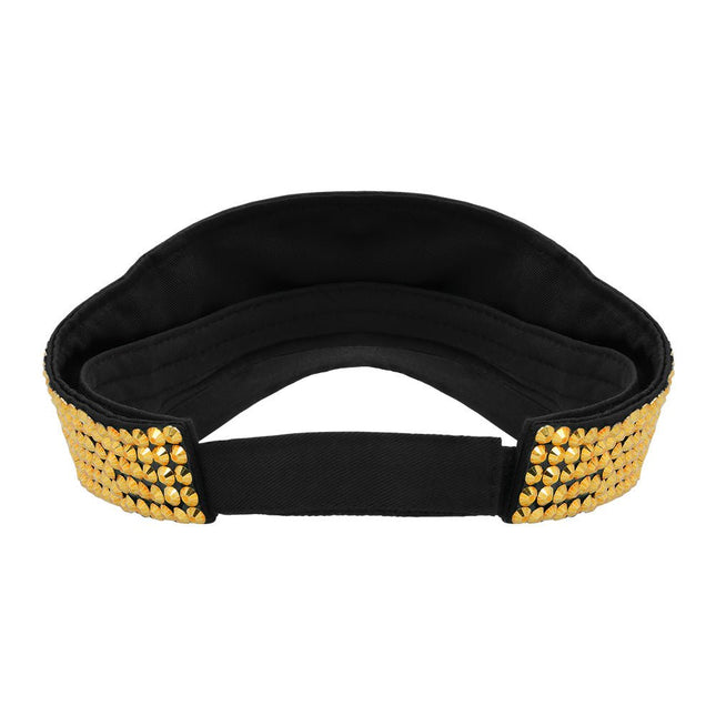 Zonneklep Glam goud van Boland koop je bij Partywinkel